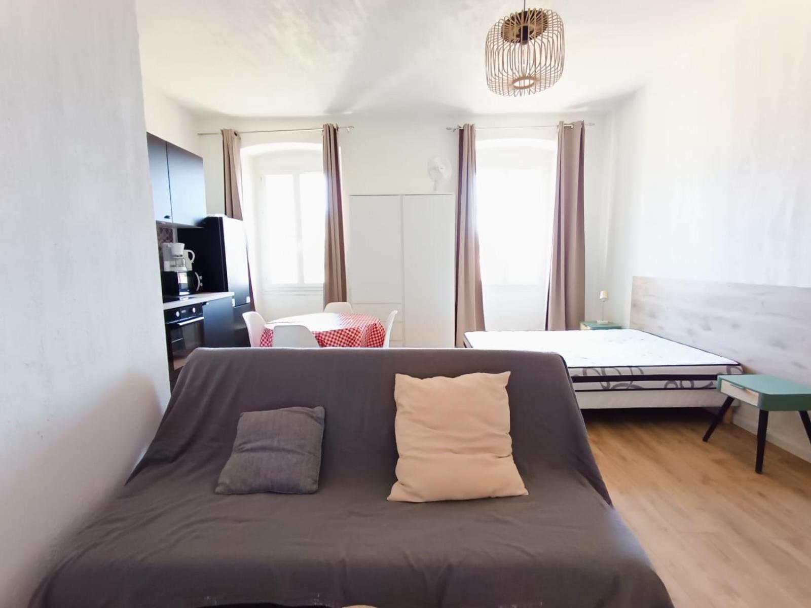 Magnifique Grand 30M2 Refait A Neuf En 2025 Lumineux 4 Couchages Hyper Centre Corte 13 Cours Paoli Wifi Tv Lave Linge Exterior photo